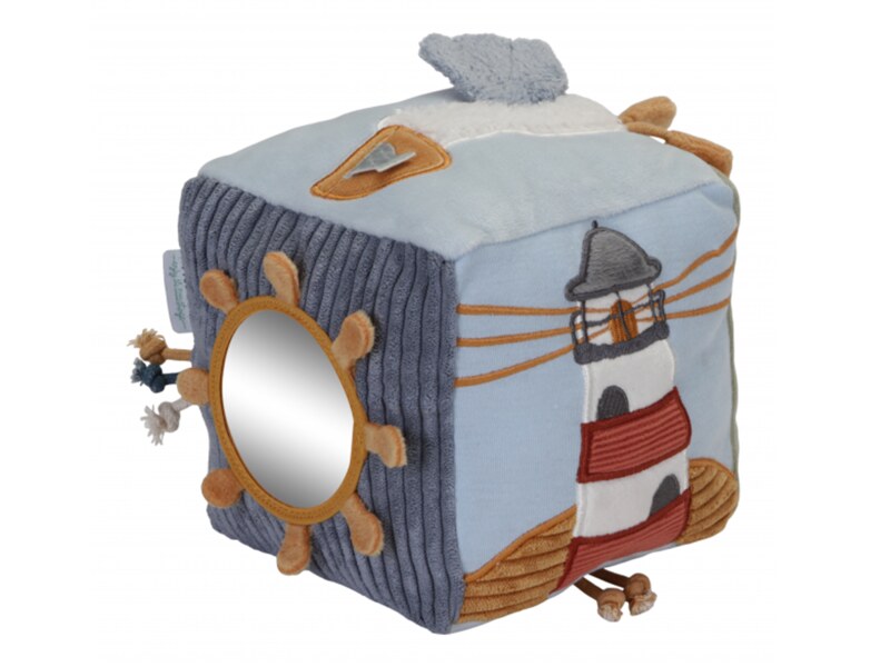 Little Dutch Plyšová kostka Námořnický záliv 