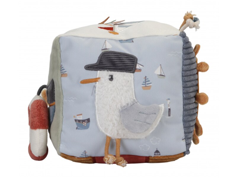 Little Dutch Plyšová kostka Námořnický záliv 