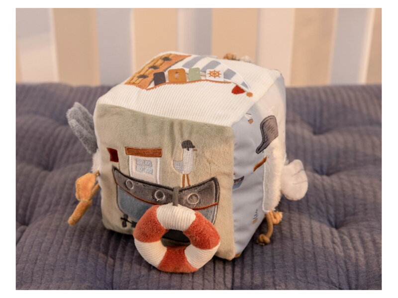 Little Dutch Plyšová kostka Námořnický záliv 