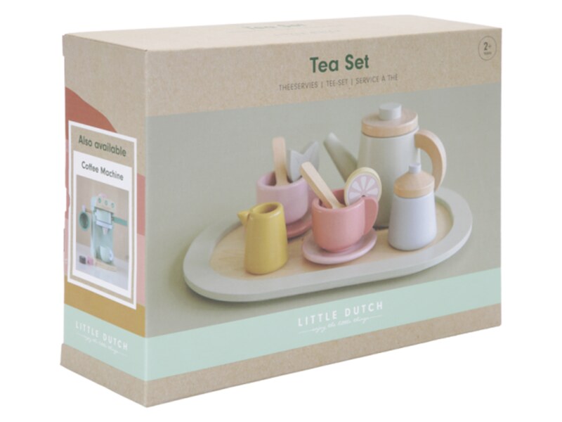 Little Dutch Čajový set dřevěný