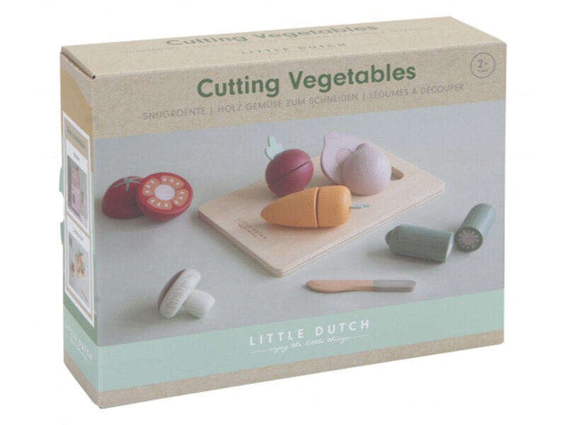Little Dutch Krájecí zelenina dřevěná