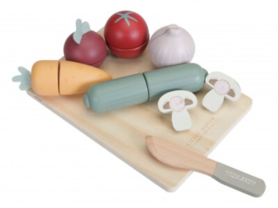 Little Dutch Krájecí zelenina dřevěná