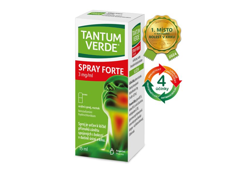 Tantum Verde Forte sprej 15 ml