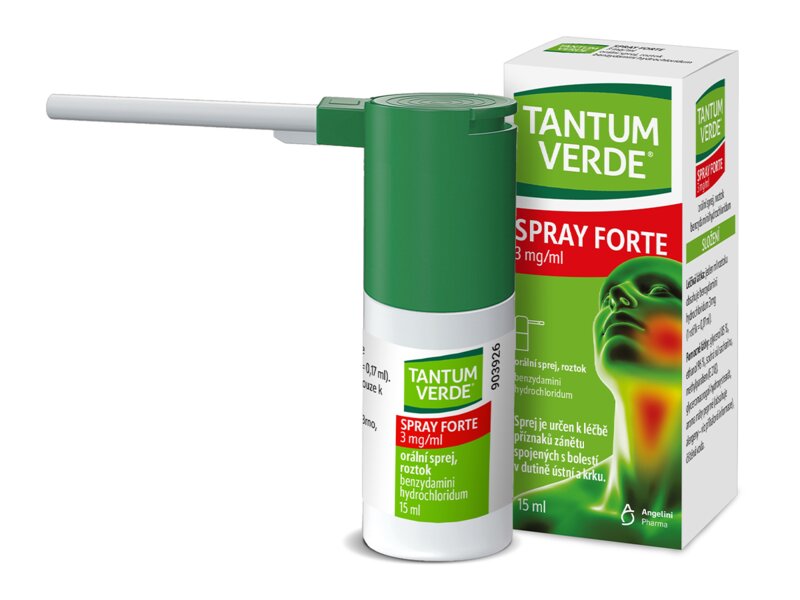 Tantum Verde Forte sprej 15 ml