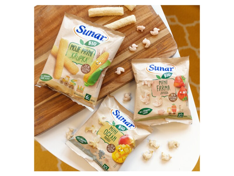 Sunar BIO moje první dětská křupka 6m+, 25 g 
