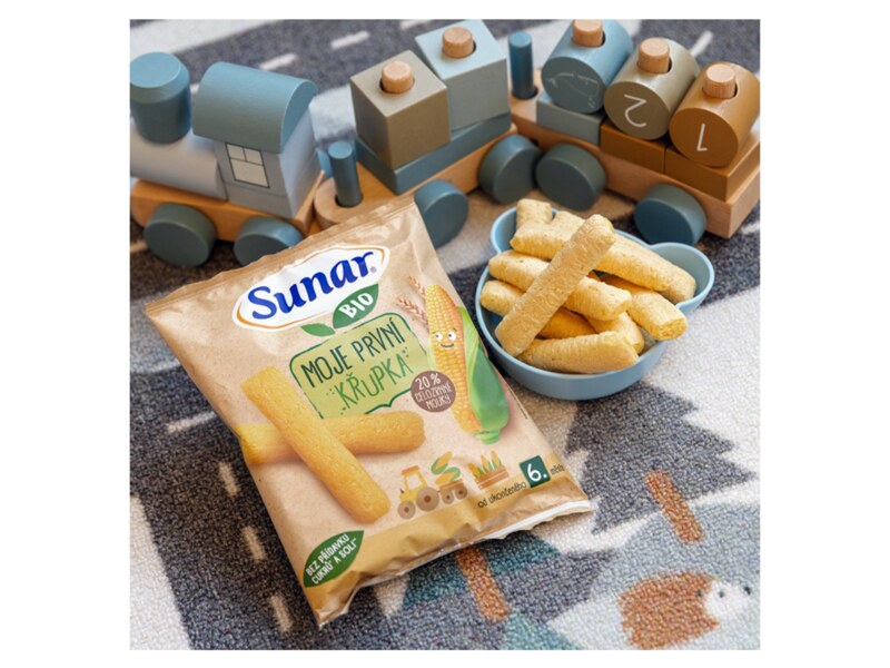 Sunar BIO moje první dětská křupka 6m+, 25 g 