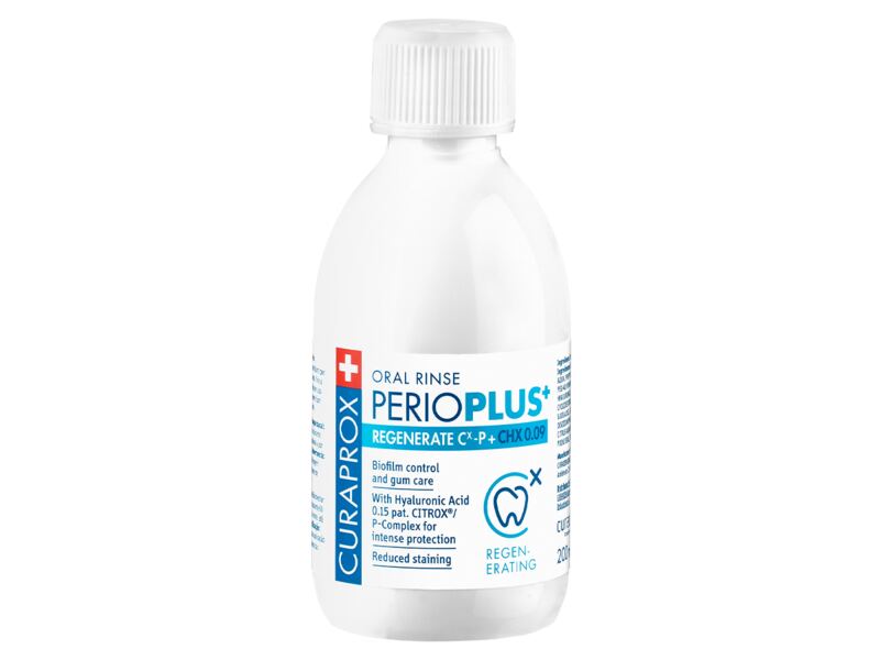 Curaprox Perio Plus+ Regenerate ústní voda 200 ml