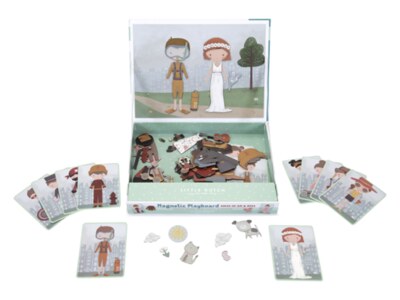 Little Dutch Magnetická hra oblékací Jim a Rosa