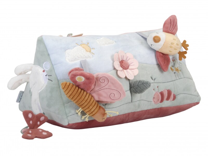 Little Dutch Polštářek pro hru na bříšku Květiny a motýli 