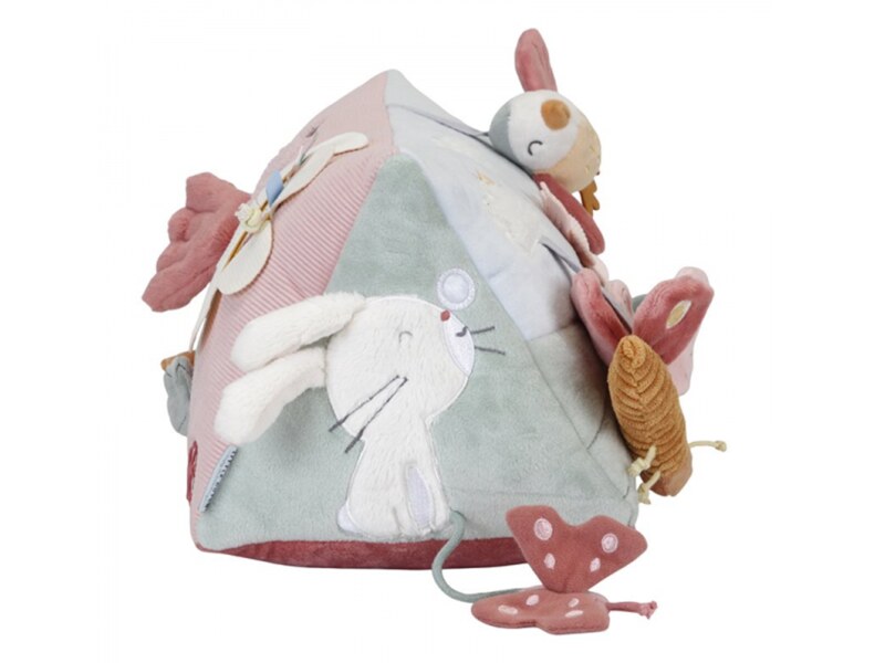 Little Dutch Polštářek pro hru na bříšku Květiny a motýli 