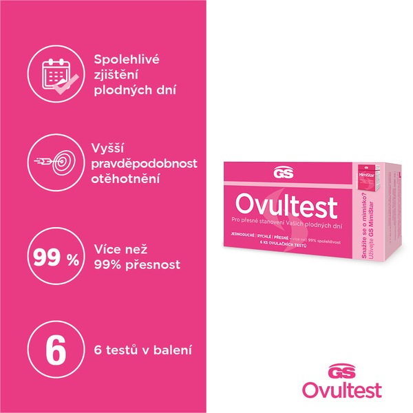 GS Ovultest 6 ks