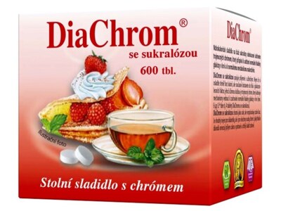 Diachrom se sukralózou nízkokalorické sladidlo 600 tablet
