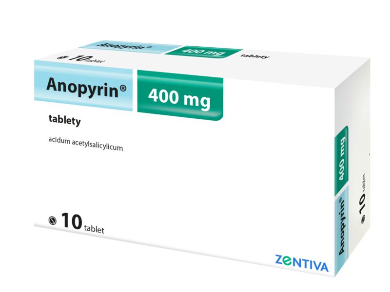 Anopyrin 400 mg 10 tablet