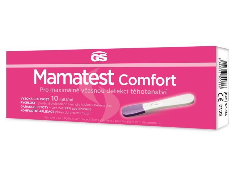 GS Mamatest Comfort Těhotenský test 1 ks