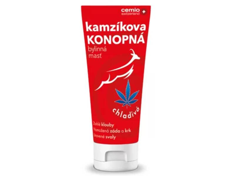 Cemio Kamzíkova konopná mast chladivá 200 ml Cemio Kamzíkova konopná mast chladivá 200 ml