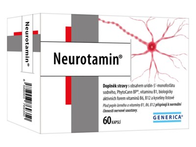 Neurotamin Generica 60 kapslí Neurotamin Generica 60 kapslí