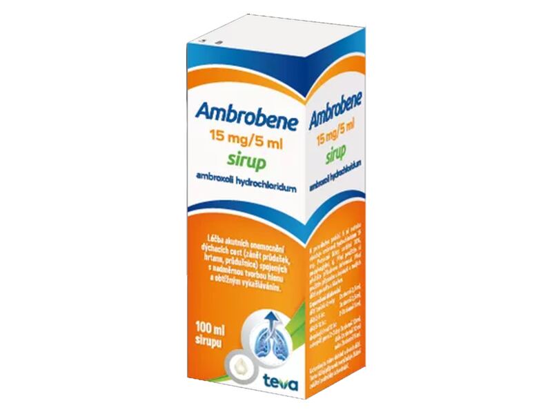 Ambrobene 15 mg/5 ml sirup 100 ml Ambrobene 15 mg/5 ml sirup 100 ml
