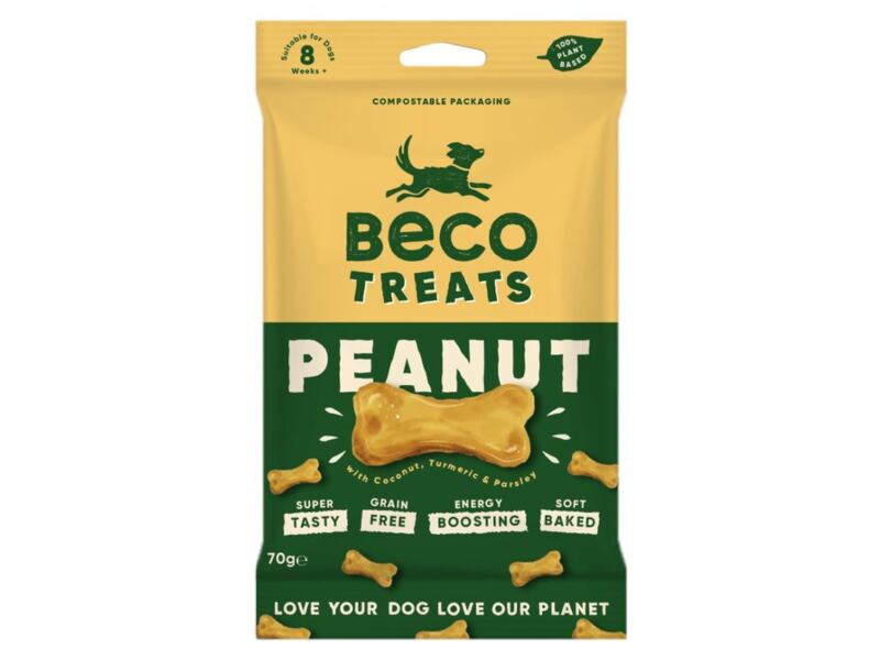 Beco Treats Peanut odměna pro psy 70 g