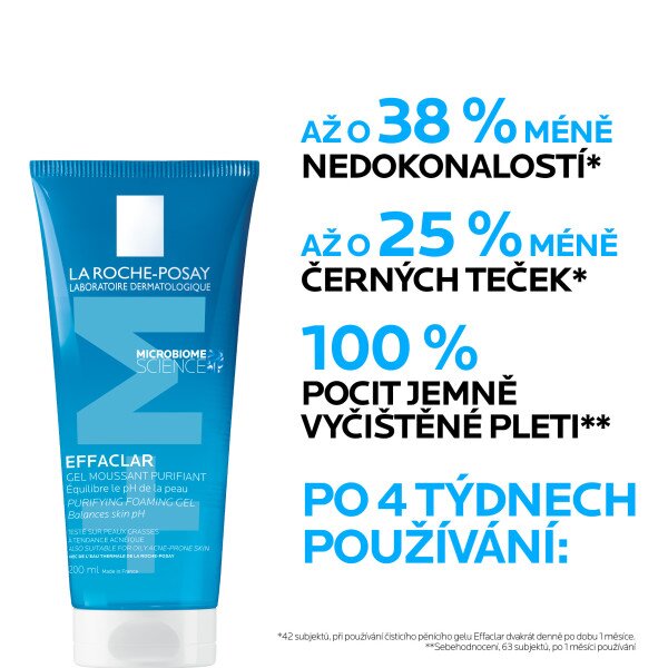 La Roche-Posay Effaclar Čisticí gel 200 ml
