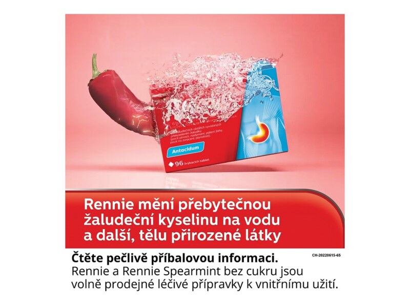 Rennie 24 žvýkacích tablet