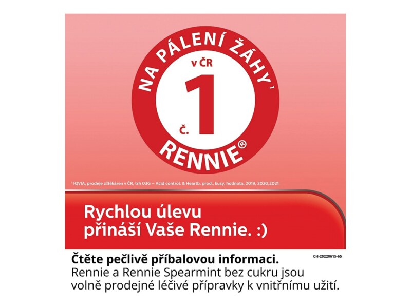 Rennie 24 žvýkacích tablet