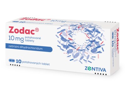 Zodac 10 mg 10 potahovaných tablet