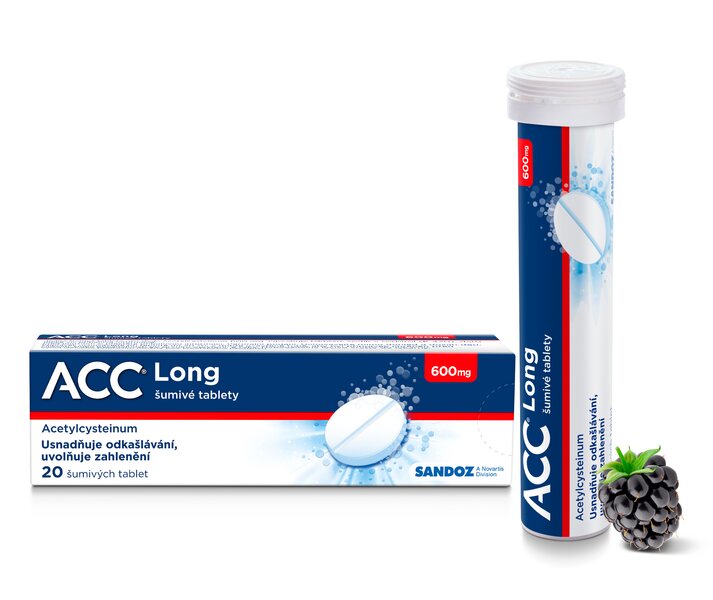ACC Long 600 mg 20 šumivých tablet ACC Long 600 mg 20 šumivých tablet