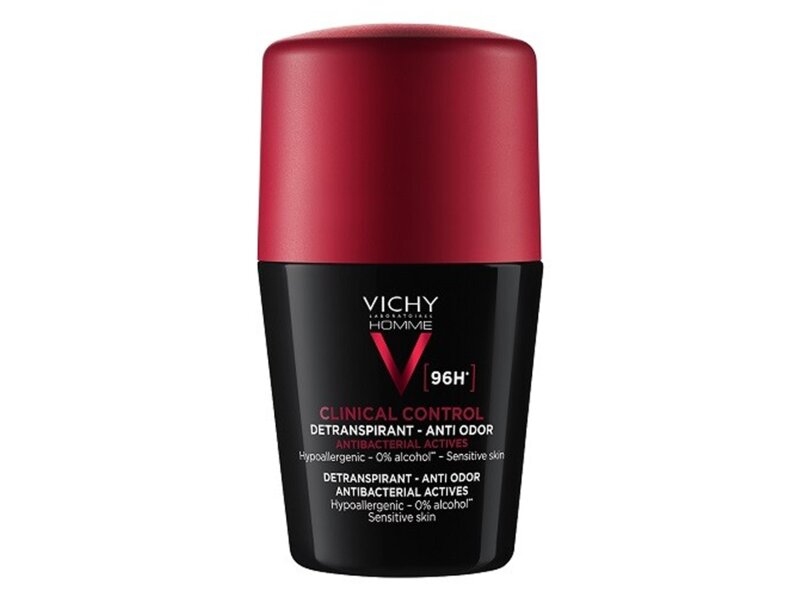Vichy Homme 96h Roll-on Detranspirant proti zápachu 50 ml Vichy Homme 96h Roll-on Detranspirant proti zápachu 50 ml