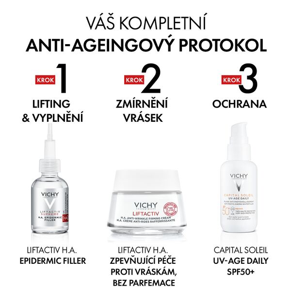 Vichy Liftactiv Hyaluronic specialist H.A. denní krém bez parfemace 50 ml