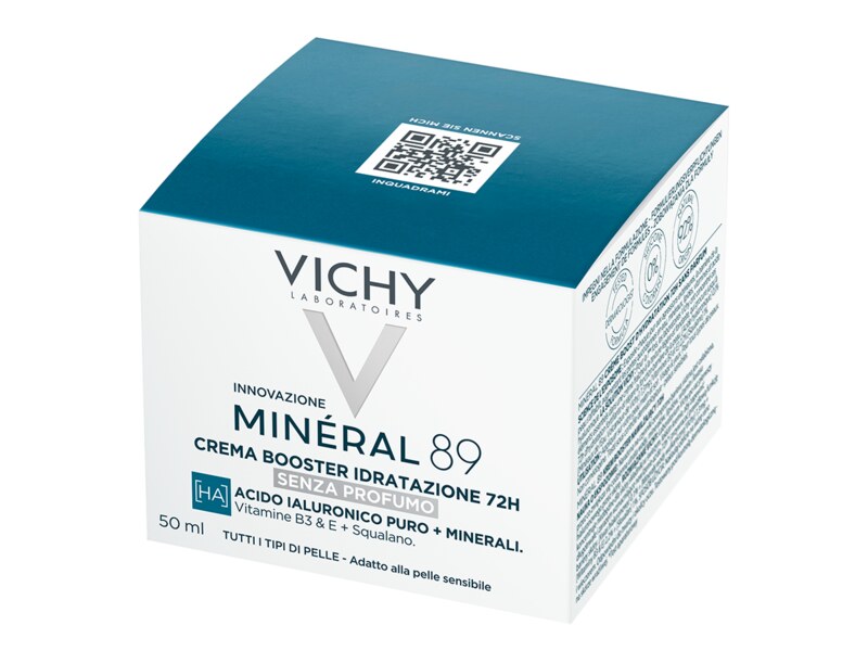 Vichy Minéral 89 72h Hydratační krém bez parfemace 50 ml