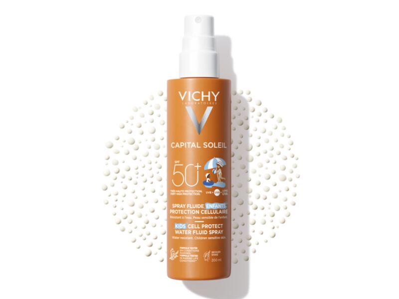 Vichy Capital Soleil SPF50+ Opalovací fluid ve spreji pro děti 200 ml