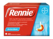 Rennie 48 žvýkacích tablet