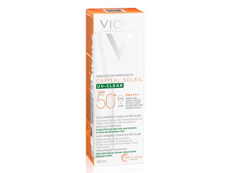 Vichy Capital Soleil UV-Clear SPF50+ Denní péče 40 ml