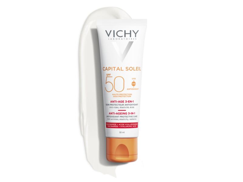 Vichy Capital Soleil SPF50+ 3v1 Antioxidační krém 50 ml