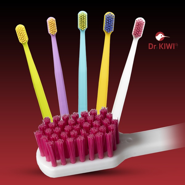 Dr. KIWI 5400 Ultra soft zubní kartáček 3 ks 1+1 ZDARMA
