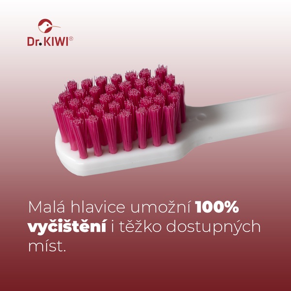 Dr. KIWI 5400 Ultra soft zubní kartáček 3 ks 1+1 ZDARMA