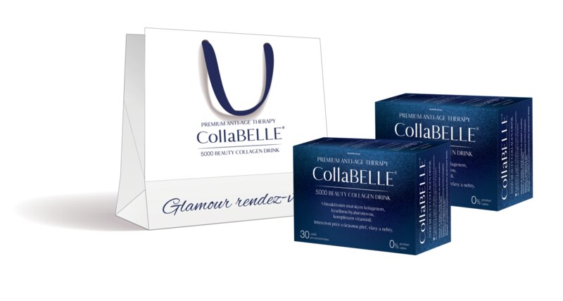 CollaBELLE® 5000 Beauty collagen drink 30  sáčků Vánoční edice 1+1 ZDARMA