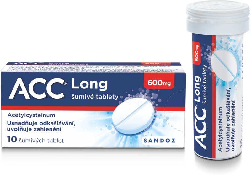 ACC Long 600 mg 10 šumivých tablet