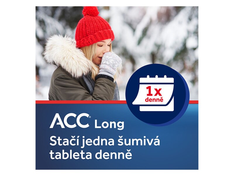 ACC Long 600 mg 10 šumivých tablet ACC Long 600 mg 10 šumivých tablet