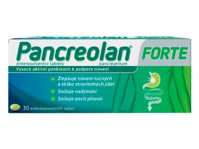 Pancreolan Forte 30 enterosolventních tablet