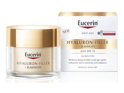 Eucerin Hyaluron-Filler + Elasticity denní krém SPF15 50 ml