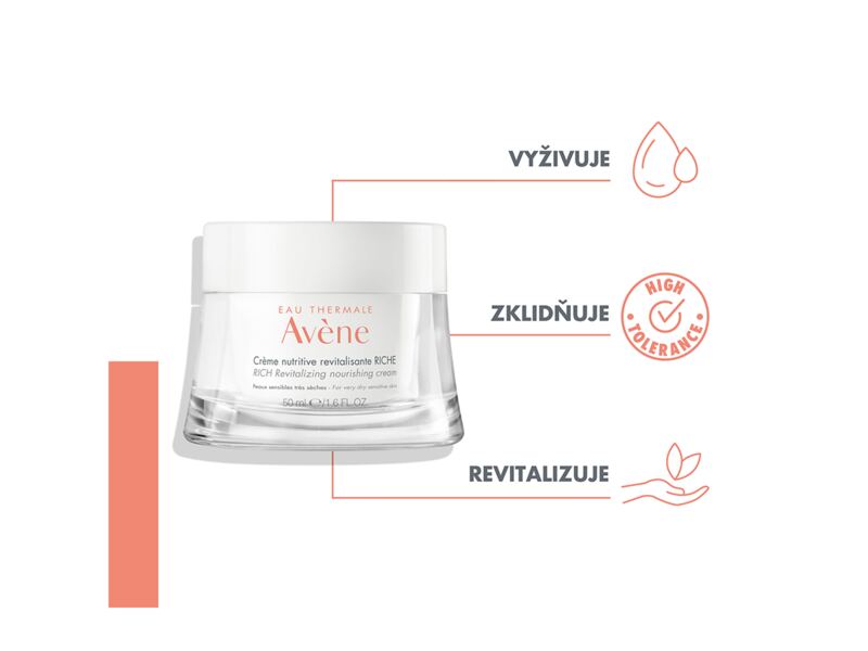 Avene Revitalizační velmi výživný krém 50 ml