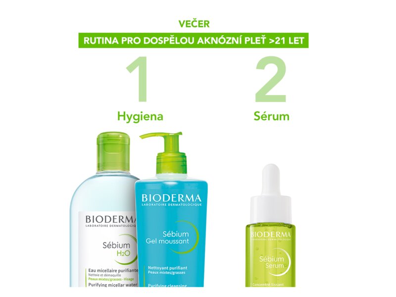Bioderma Sébium Sérum, koncentrované sérum pro dospělou pleť se sklonem k akné 30 ml Bioderma Sébium Sérum, koncentrované sérum pro dospělou pleť se sklonem k akné 30 ml