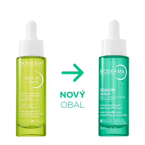 Bioderma Sébium Sérum, koncentrované sérum pro dospělou pleť se sklonem k akné 30 ml