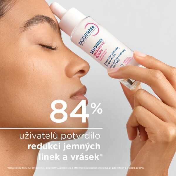 Bioderma Sensibio Defensive sérum, zklidňující koncentrované sérum na zjemnění vrásek pro citlivou pleť 30 ml Bioderma Sensibio Defensive sérum, zklidňující koncentrované sérum na zjemnění vrásek pro citlivou pleť 30 ml