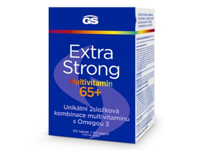 GS Extra Strong Multivitamin 65+ 60 tablet + 60 kapslí