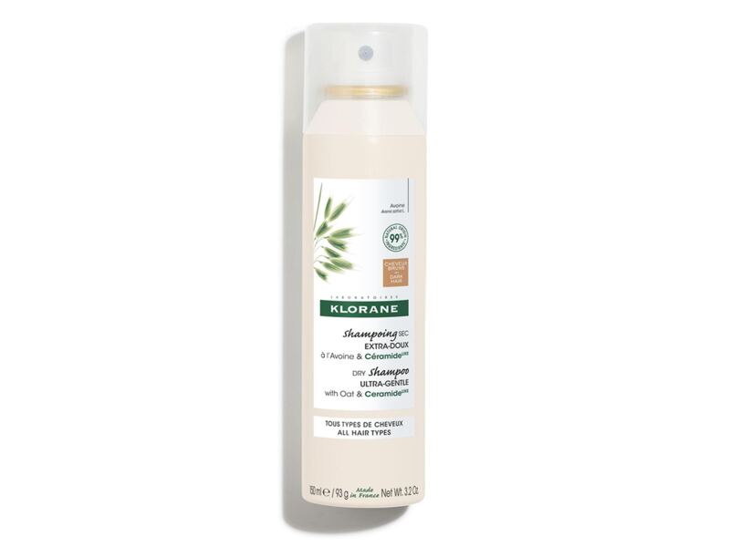 Klorane Suchý šampon oves-tmavé vlasy 150 ml