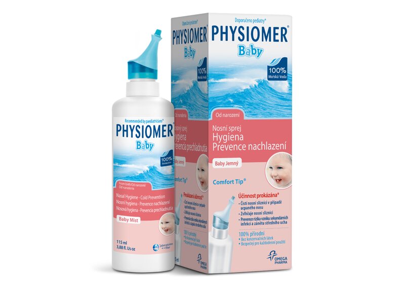 Physiomer Baby nosní sprej 115 ml Physiomer Baby nosní sprej 115 ml
