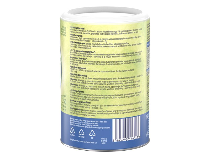 Optifibre 100% rostlinná vláknina 250 g