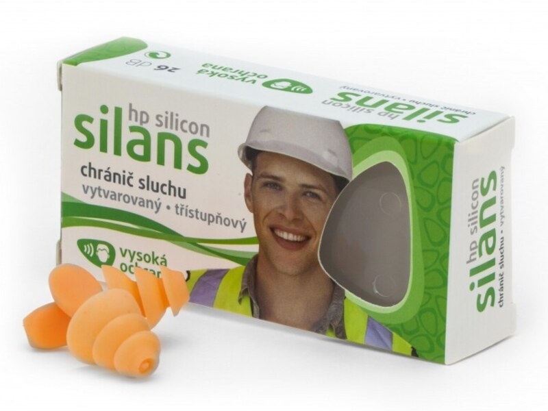 Silans Hp Silicon Profi Chránič sluchu 1 pár